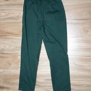 WEGO Green Elastic Waist Pants